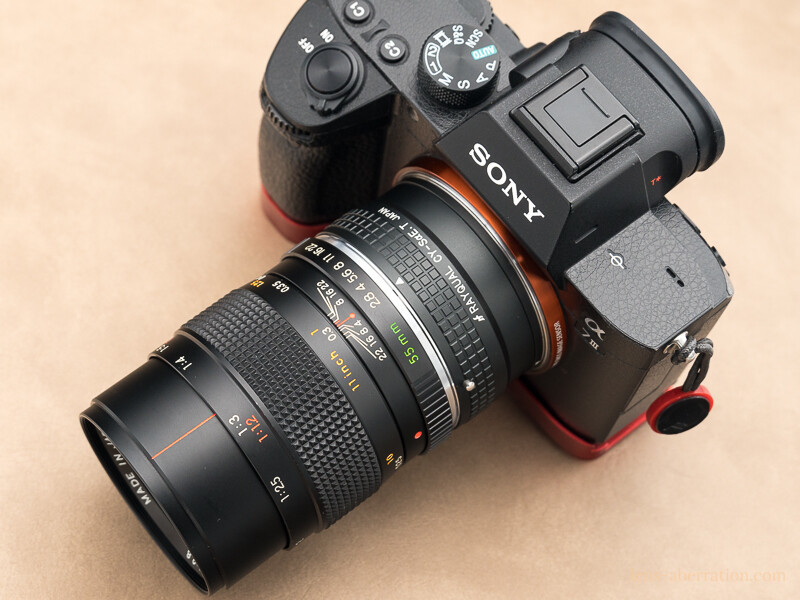 標準マクロ】YASHICA ML MACRO 55mm F2.8 外観レビュー | 収差Love