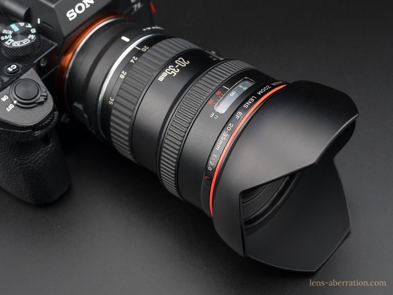 広角ズーム】Canon EF 20-35mm F2.8 L 外観レビュー | 収差Love