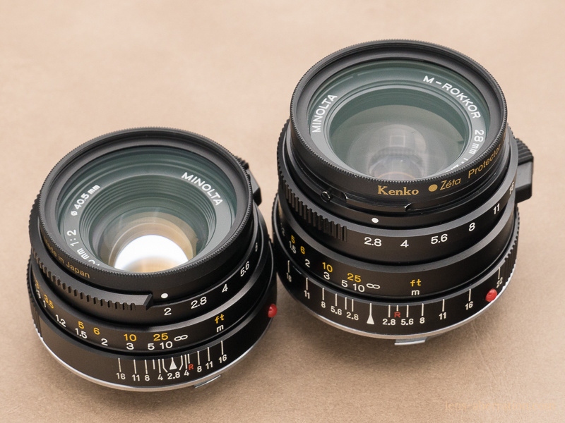 標準】MINOLTA M-ROKKOR 40mm F2 外観レビュー | 収差Love