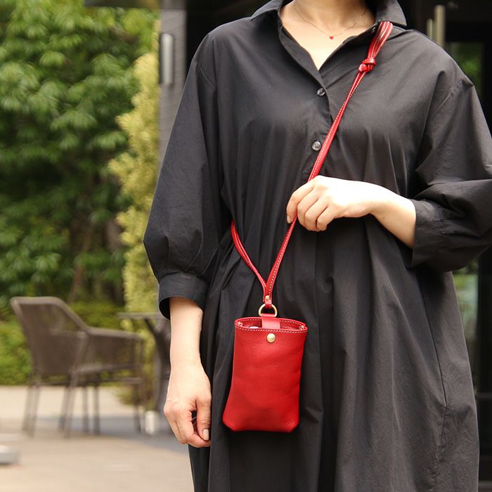 クラフトシリーズ ポシェット[nouki3] ｜革鞄・革小物のPORCO ROSSO