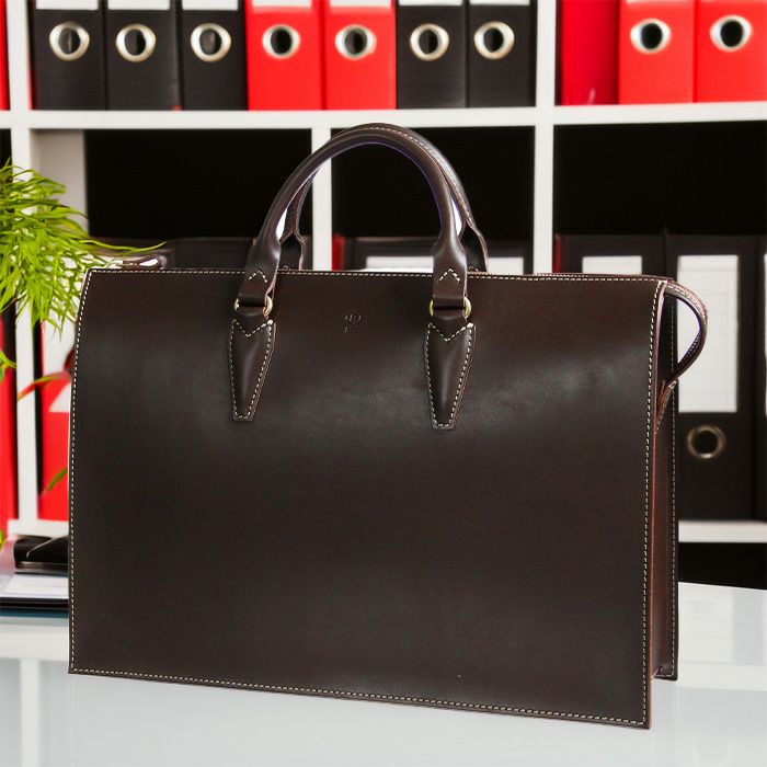 スクエアビジネスバッグA4E｜PORCO ROSSO