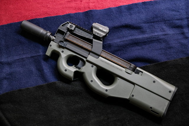 TM PS90 HC：ドットサイトどうしよう: LEAG: Let's Enjoy Airsoft Gun!