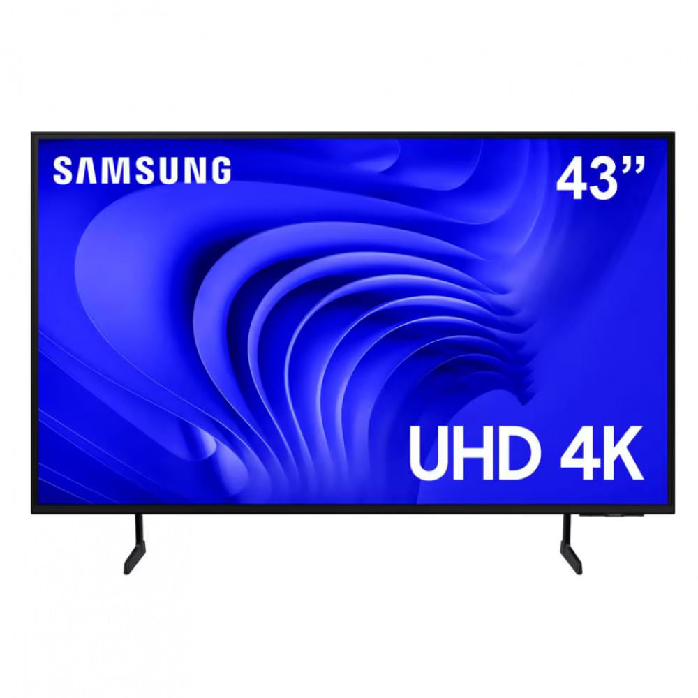 Smart TV 43 4K Samsung UN43DU7700GXZD LED, Processador Crystal 4K