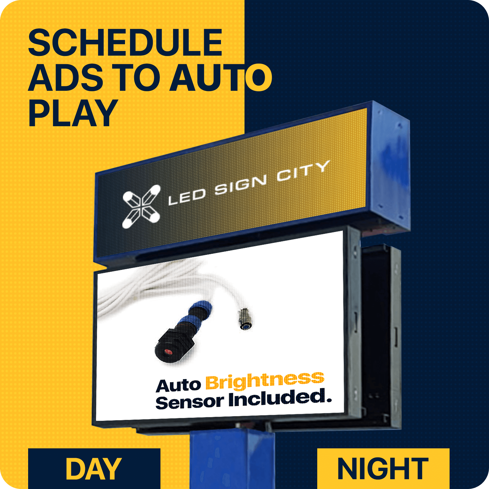 18'x32' Outdoor Programmable LED Message Board From Houston