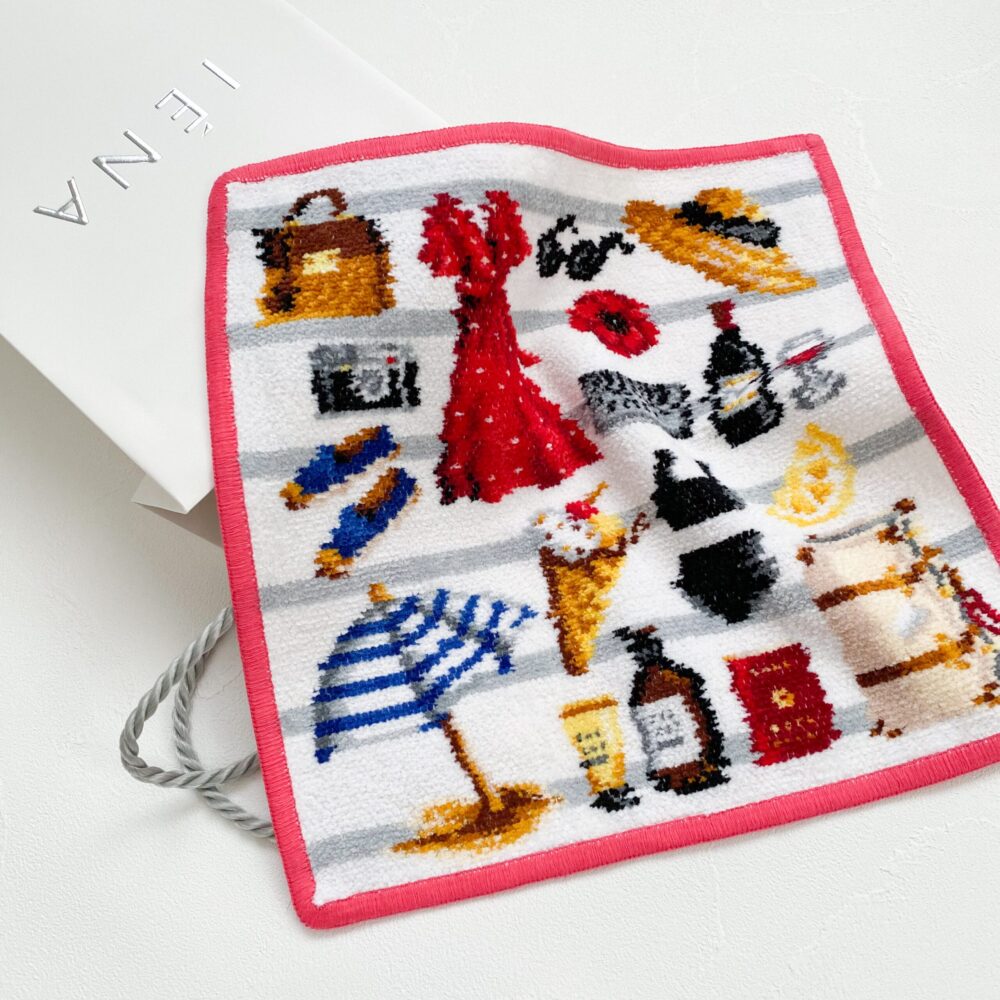 FEILER×IENA】コラボハンカチ第3段をGET！BONVOYAGE IÉNA♡ | LEE