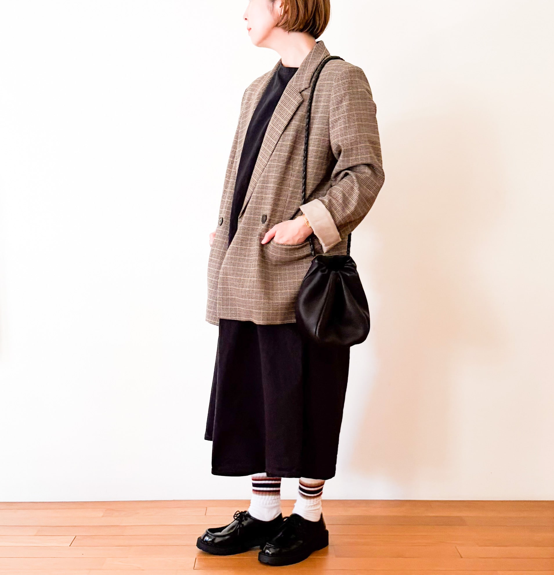 UNIQLO : C】レースアップシューズはオトナこそ履いてほしいシューズ