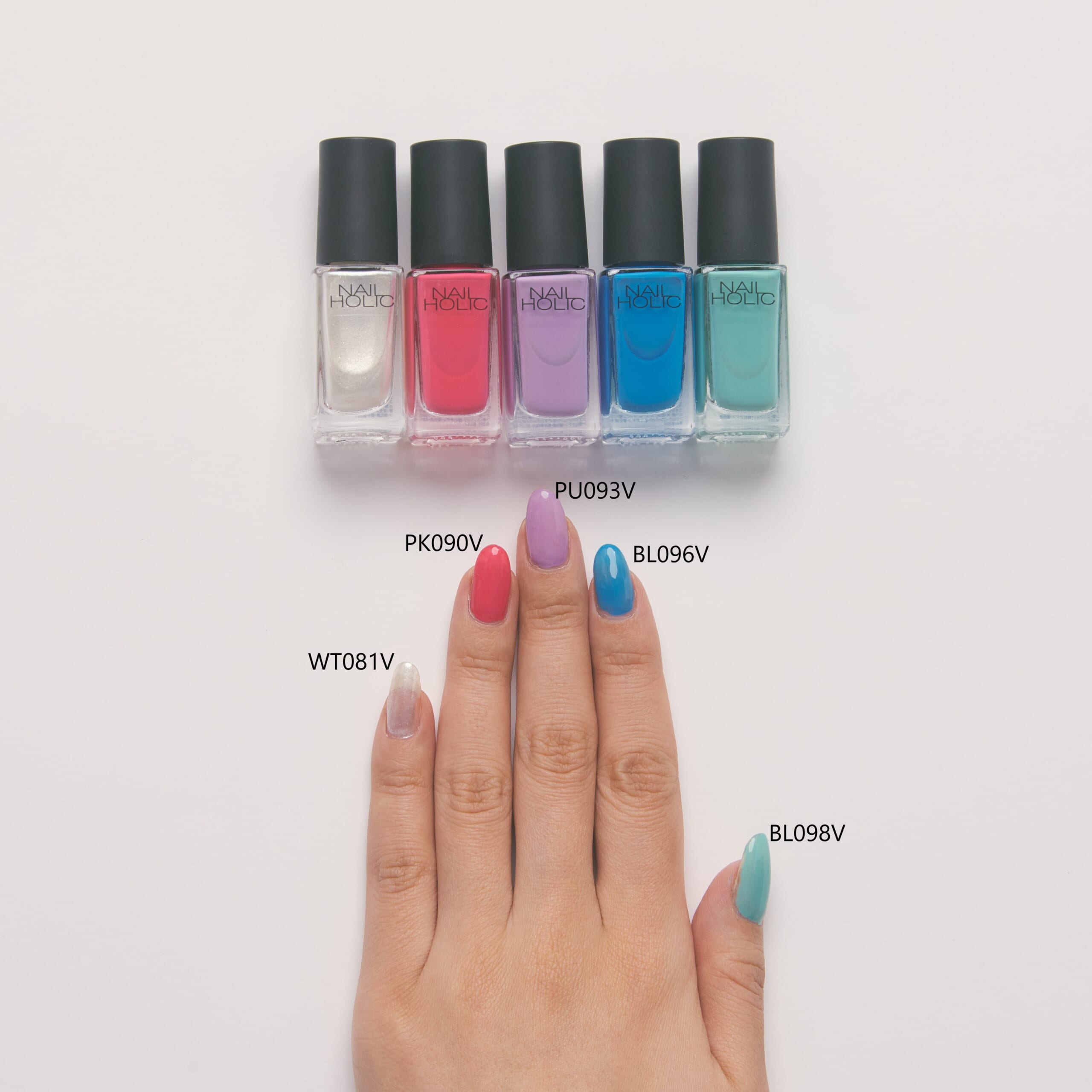 396！【ネイルホリック】全20色のポップな高彩度カラーは、シミや