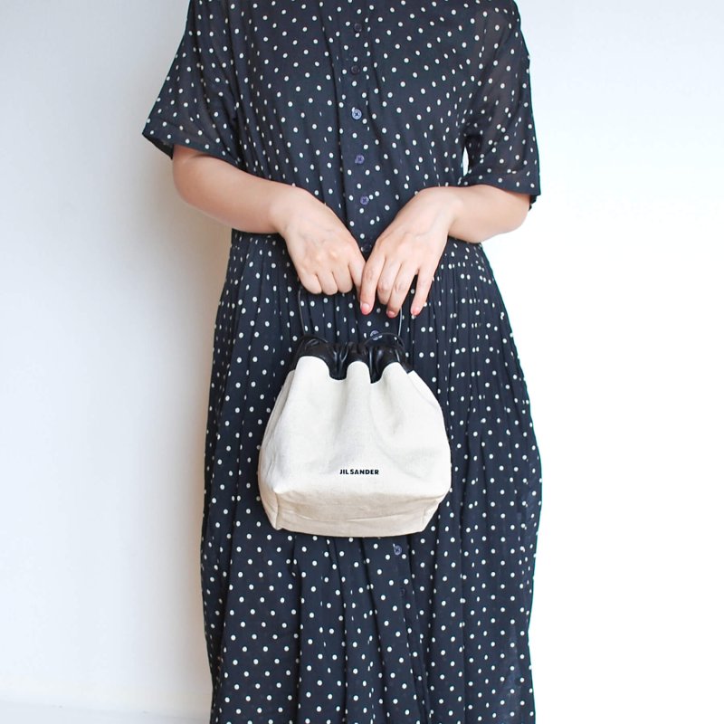 JIL SANDER】リバーシブル巾着バッグ | LEE