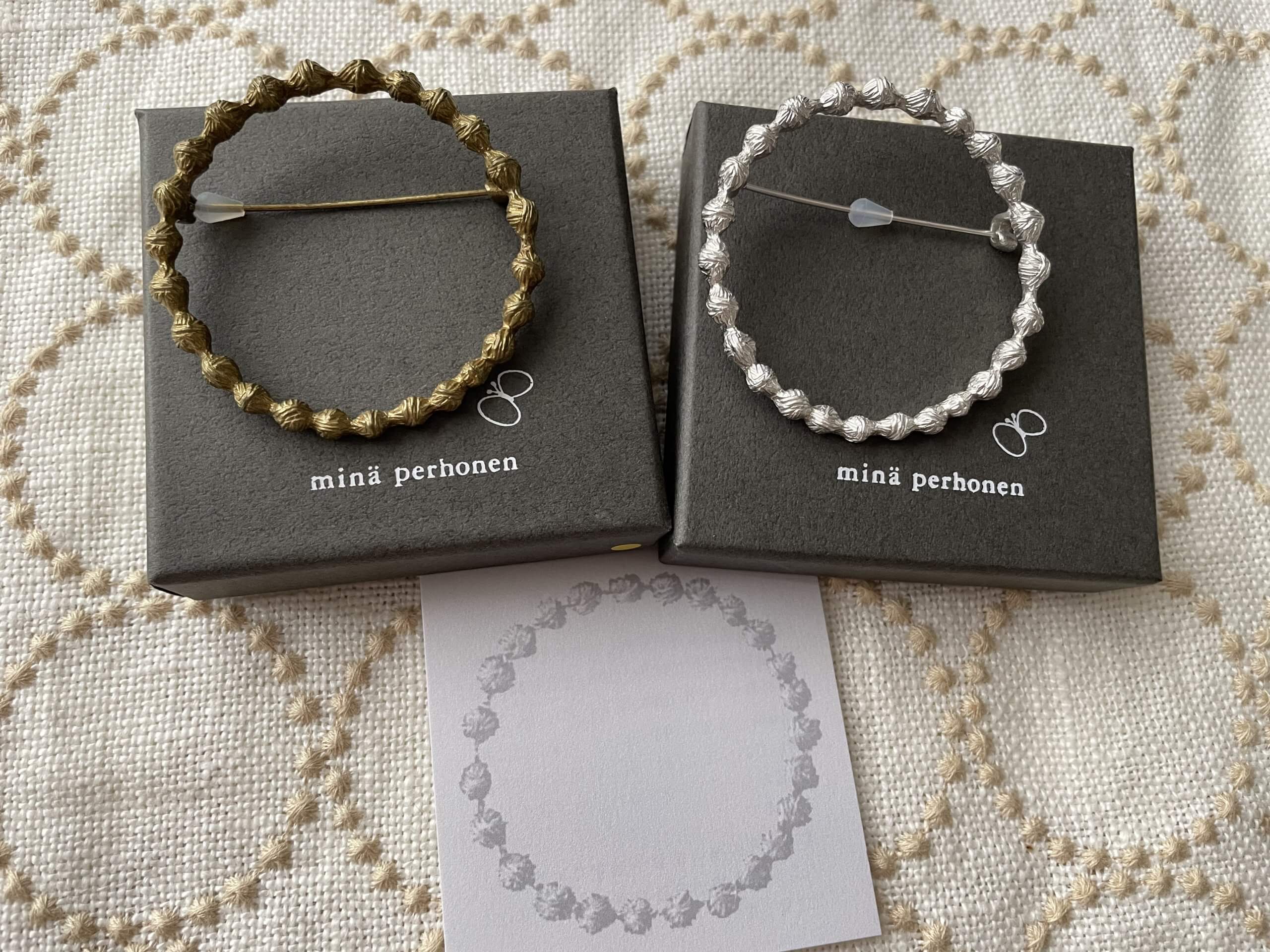 再販で！ミナペルホネンのtambourineブローチを。 | LEE