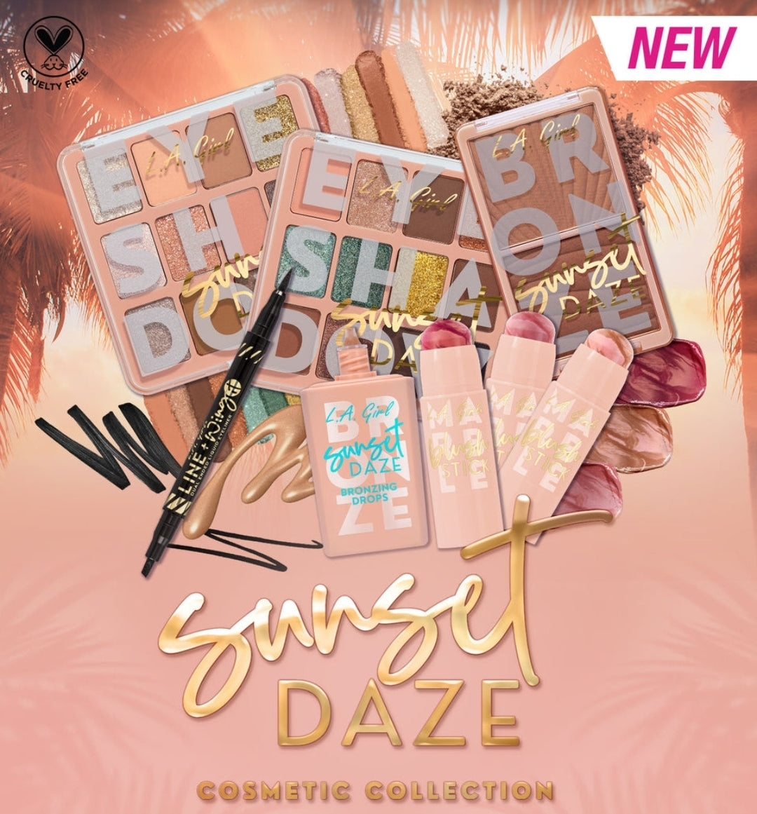LA Girl - Sunset Daze Collection - Eyeshadow - Bronzer - Bronzing