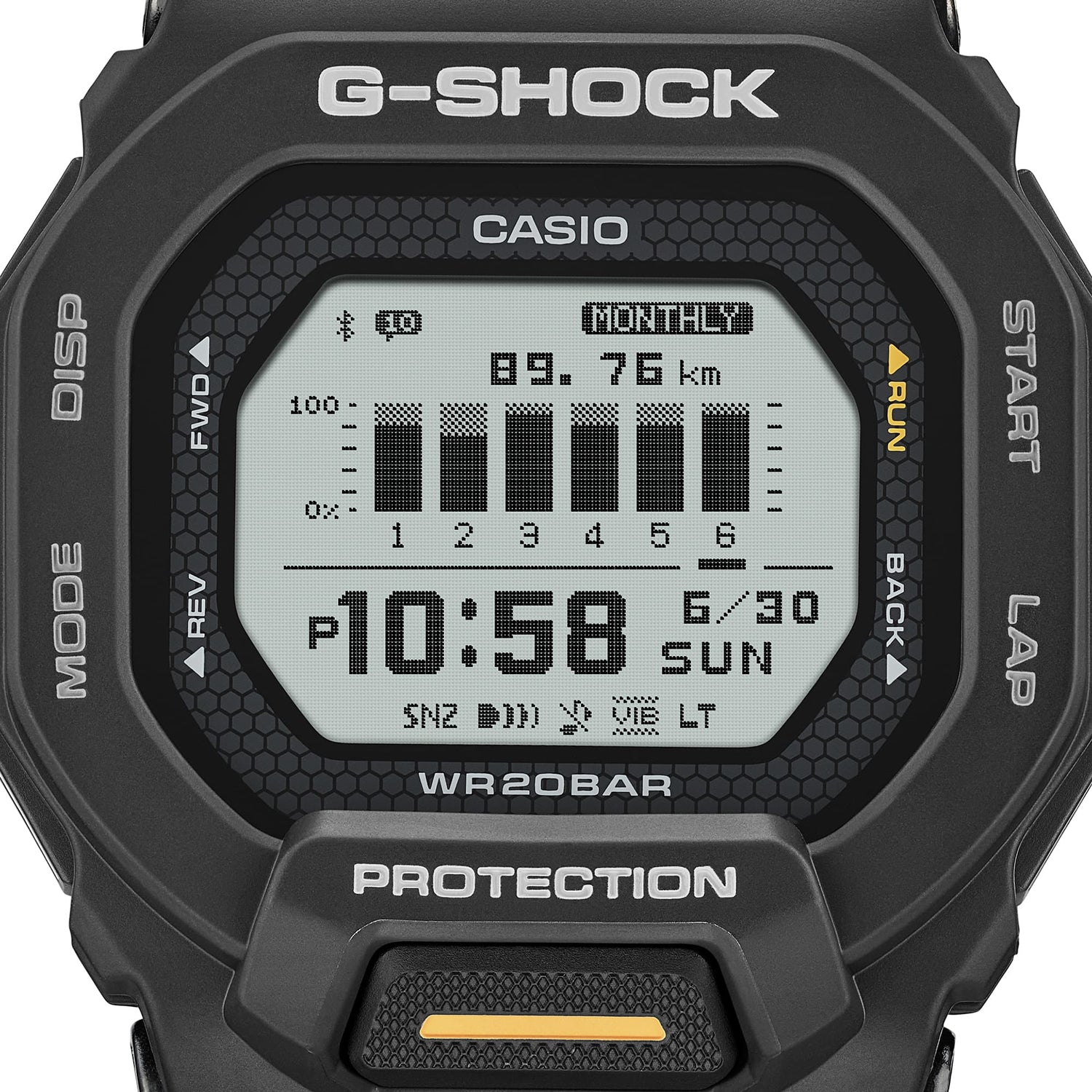 CASIO G-SHOCK G-SQUAD BLACK GBD-200-1A1 GBD200-1A1 – Legacy Jewellery