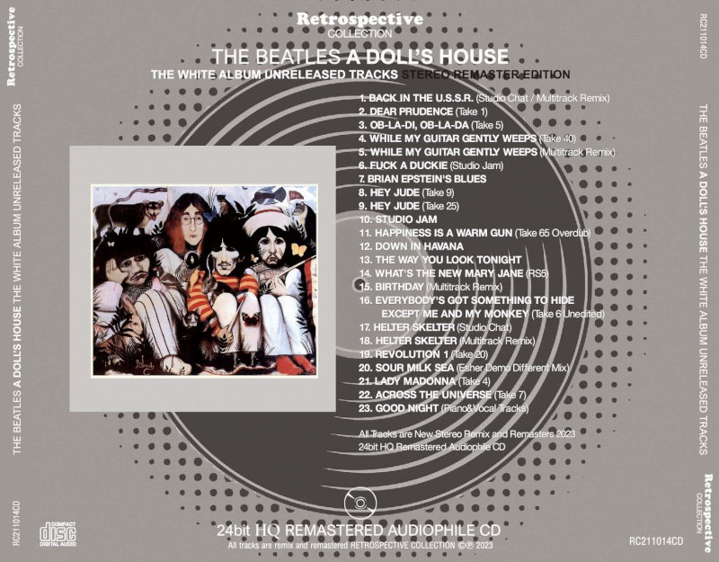 ザ・ビートルズ / ”ホワイト・アルバム”の未発表レア音源最新編集