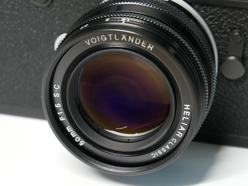 Voigtlander HELIAR Classic 50mm f/1.5 VM lens for Leica M-mount
