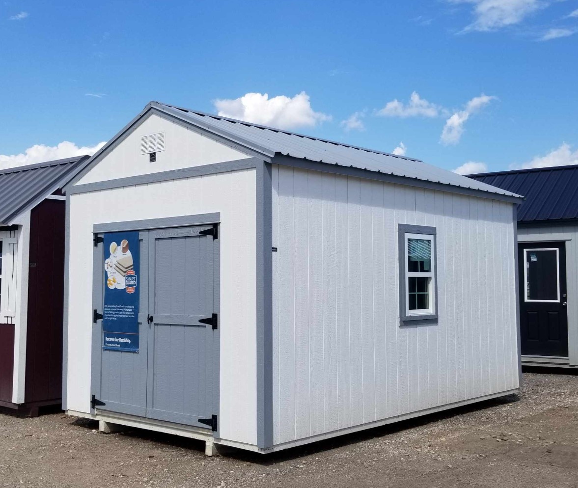 10×16 Utility Shed - LELAND'S SHEDS