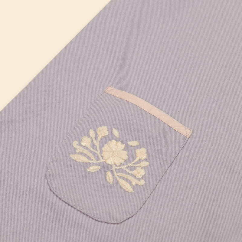 Apolina（アポリナ）2026SS VADA APRON PLAYSUIT - lilac-grey