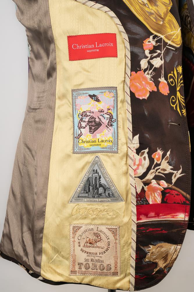 Christian Lacroix silk men jacket – Les Merveilles De Babellou