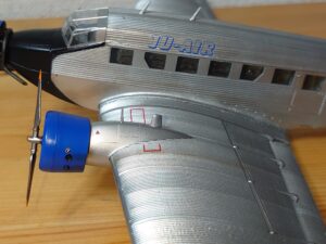 ドイツレベル Ju52/3m 民間機 製作記⑦(完成) | 模型大隊戦闘日誌