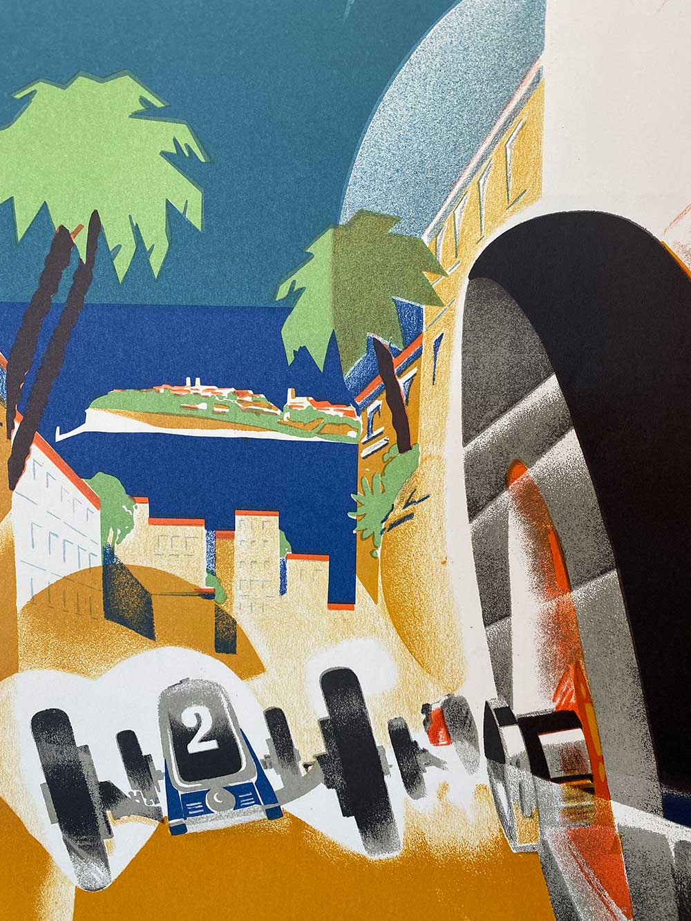 Monaco Grand Prix 1931 by Falcucci Vintage Poster