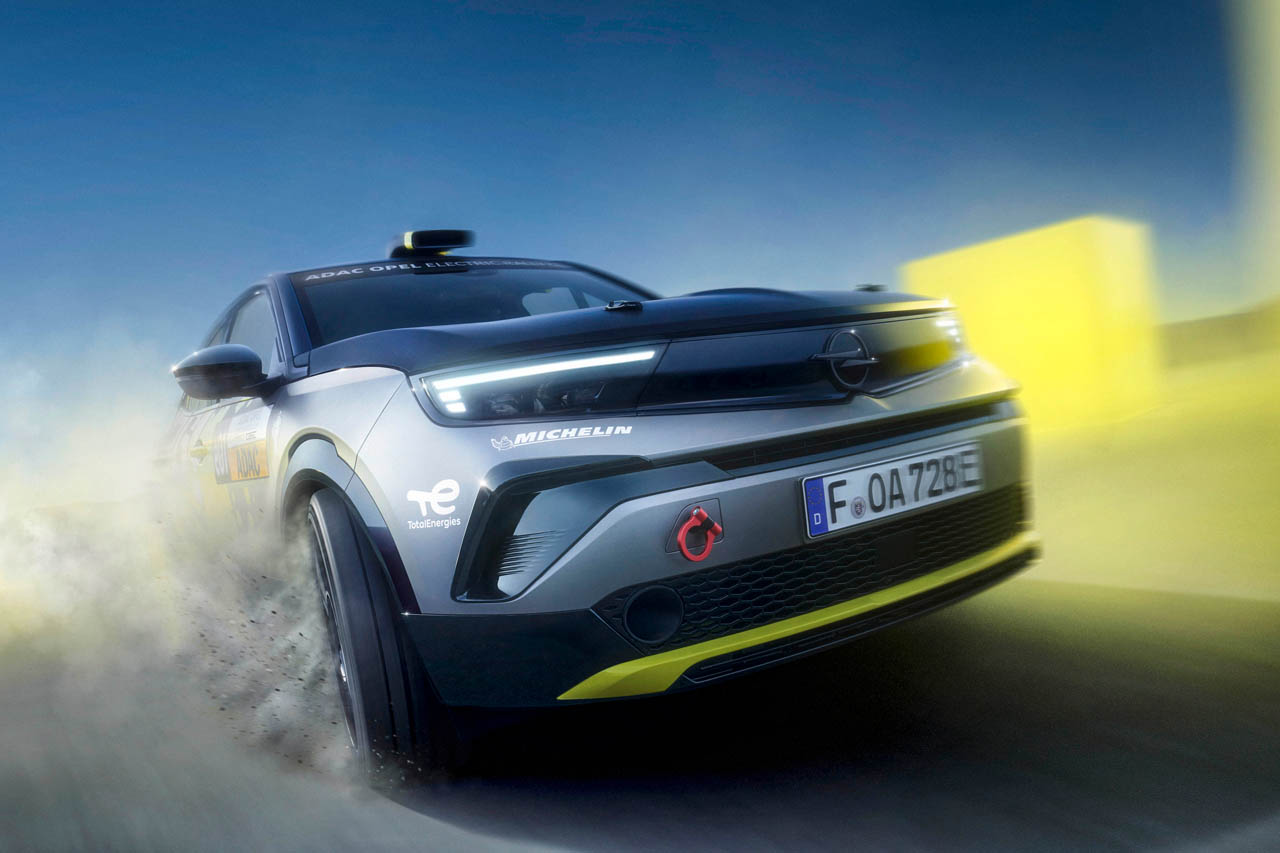 EVラリーの未来は「オペル」が切り拓く！ 新型「モッカGSEラリー」は