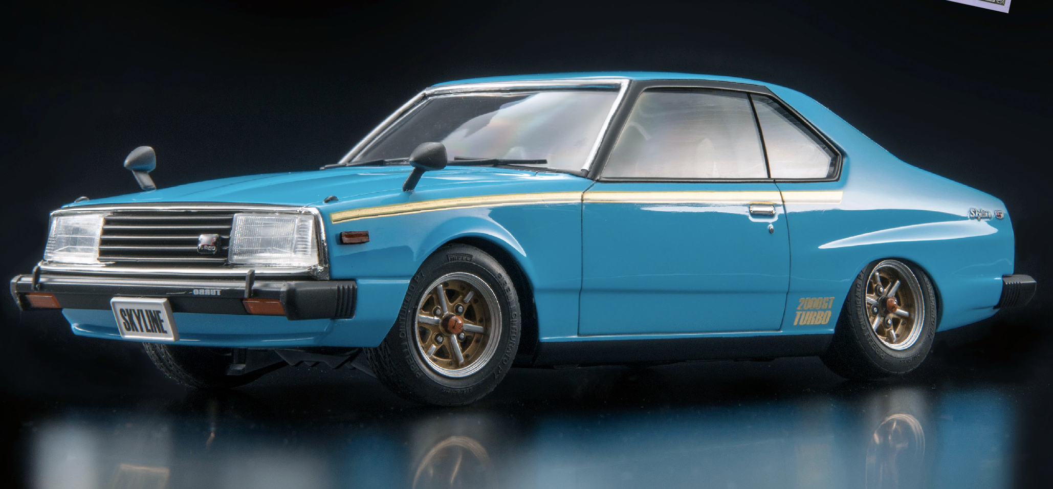 5代目スカイライン「ジャパン」HT 2000GT ESターボ、懐かしの「ザ