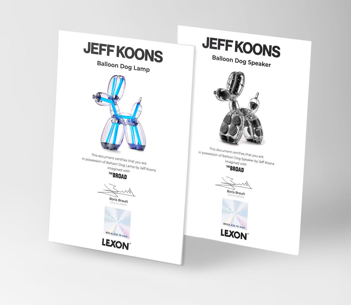 Lexon x Jeff Koons - コレクション