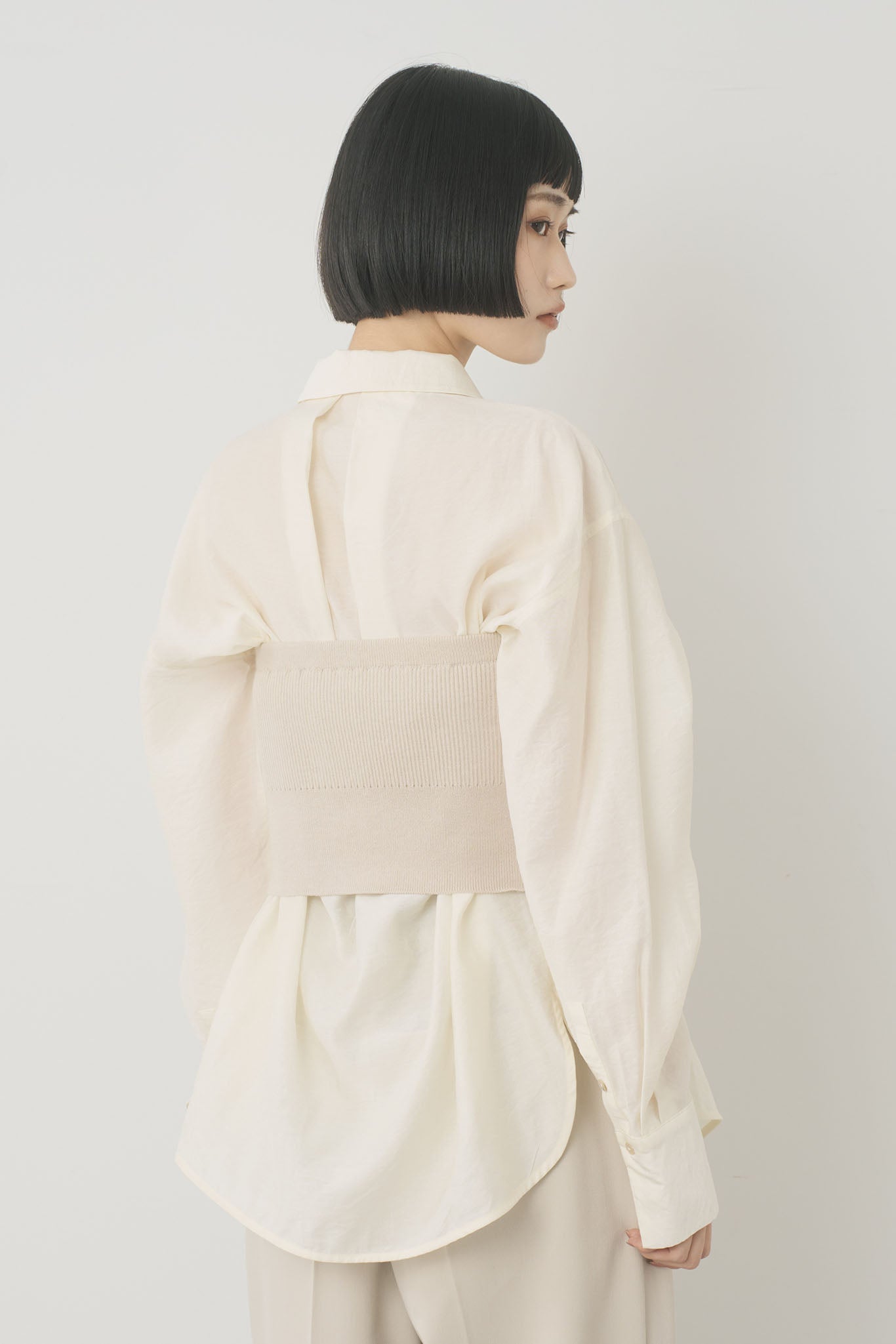 ニットビスチェセットシャツ