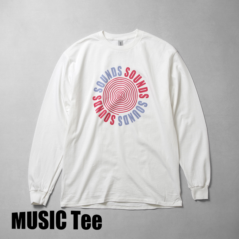 MUSIC Tee ミュージックティー】L/S Tee SOUNDS (As Worn By Kurt