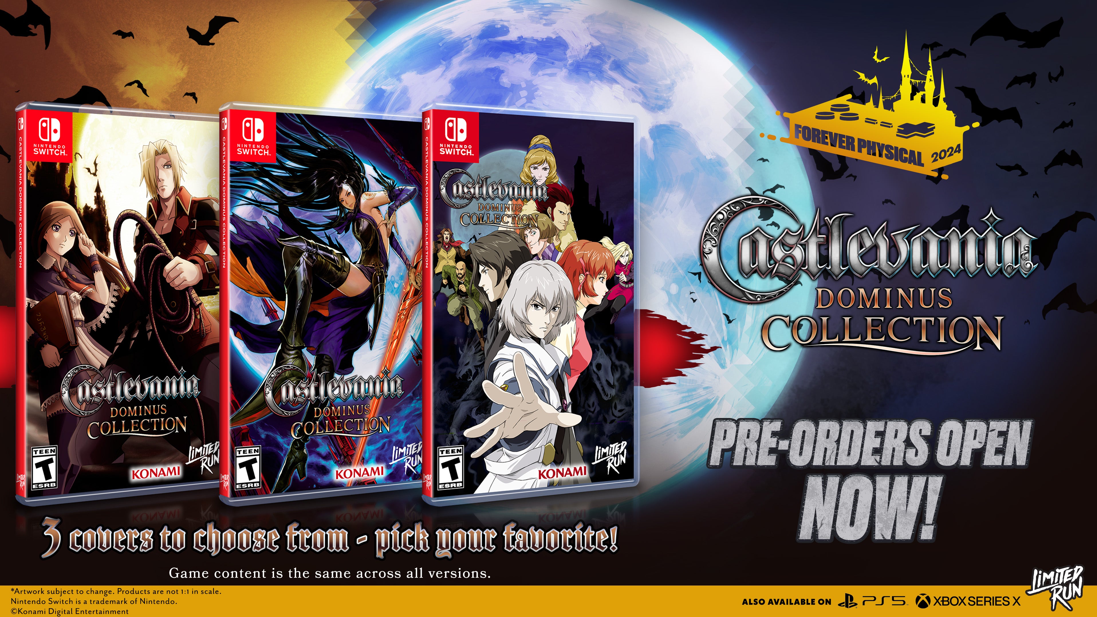 Switch Limited Run #251: Castlevania Dominus Collection – Limited
