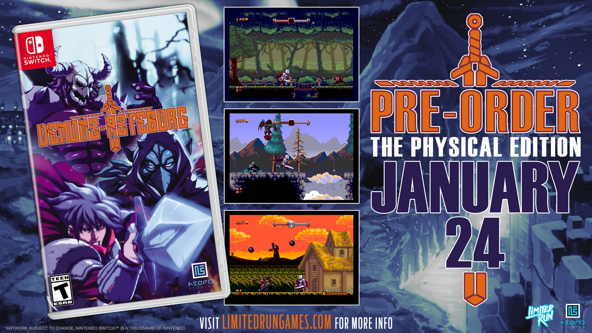 Demons of Asteborg (Switch) – Limited Run Games