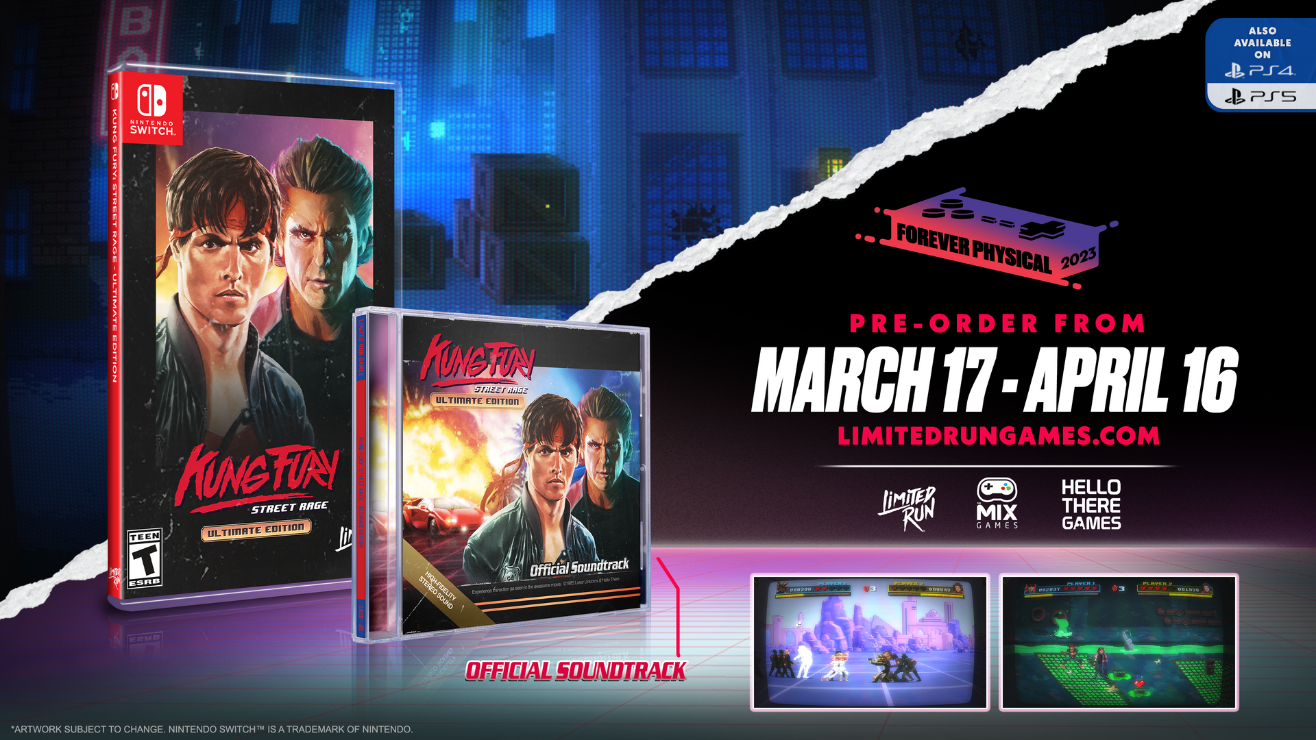 Switch Limited Run #182: Kung Fury: Street Rage - Ultimate Edition