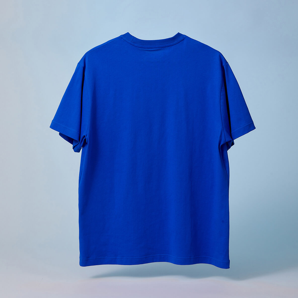NewJeans バニキャン Tシャツ Blue 青 M NewJeans バニキャン Tシャツ