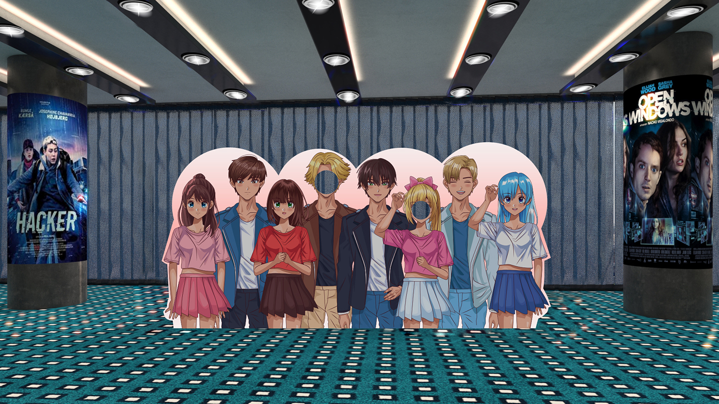 mignon works キャラクターパネル シロ 等身大パネル mignon works