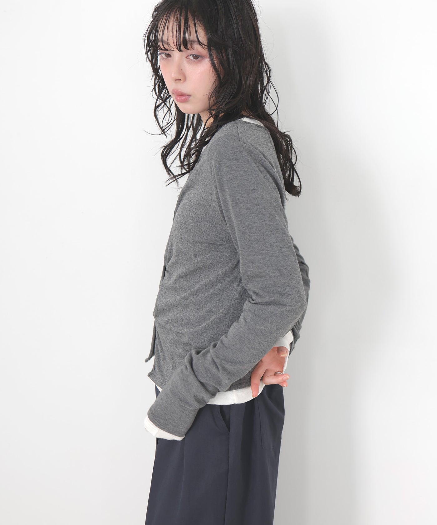 2WAYクロスデザインプルオーバー – LIAN