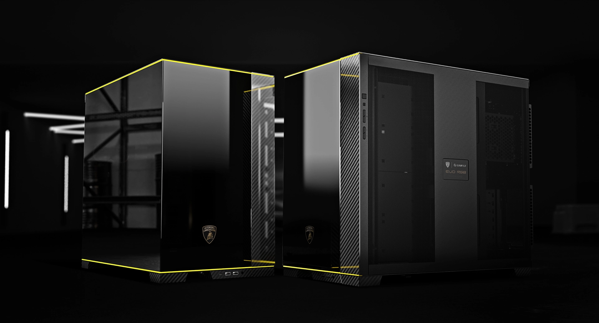 O11D EVO RGB Automobili Lamborghini Edition - LIAN LI は PC ケース