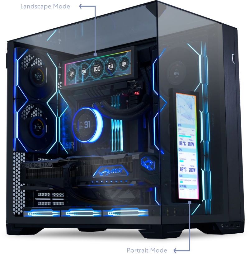 8.8″ Universal Screen (US88v1) - LIAN LI is a Leading Provider of