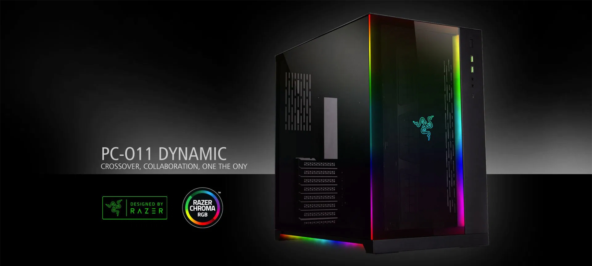 PC-O11 Dynamic Razer Edition - Black Tempered Glass ATX MidTower