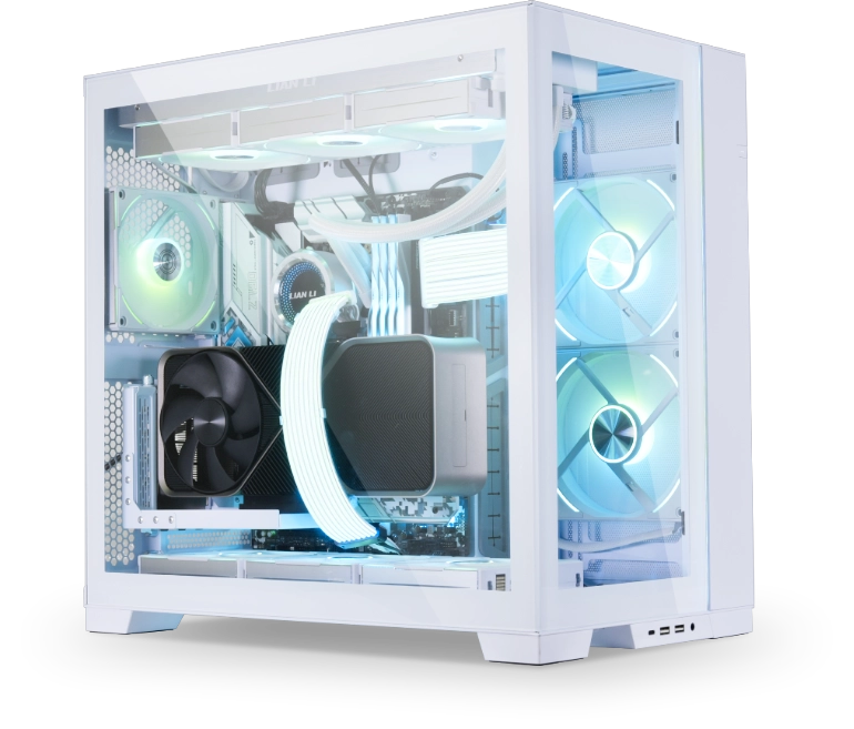 UNIVERSAL 4- SLOTS VERTICAL GPU KIT (WITH GEN 4 RISER) - LIAN LI