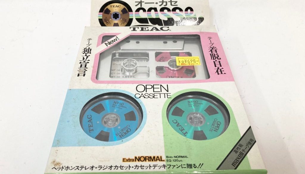 岐阜県各務ヶ原市のお客様 TEAC オープン カセット オー・カセ