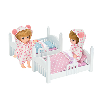 LF-10 ミキちゃんマキちゃん2だんベッド｜商品情報｜リカちゃん