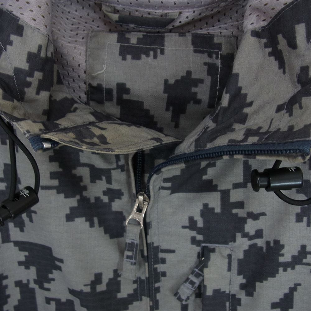 STUSSY ステューシー 90s オールド デジタルカモ デジカモ柄 ジップ