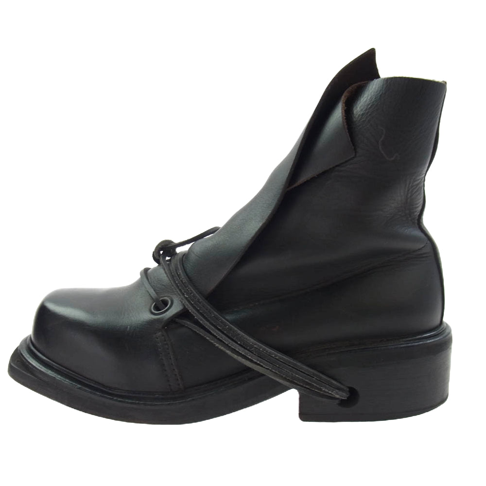 DIRK BIKKEMBERGS ダークビッケンバーグ レザー ワイヤー ブーツ
