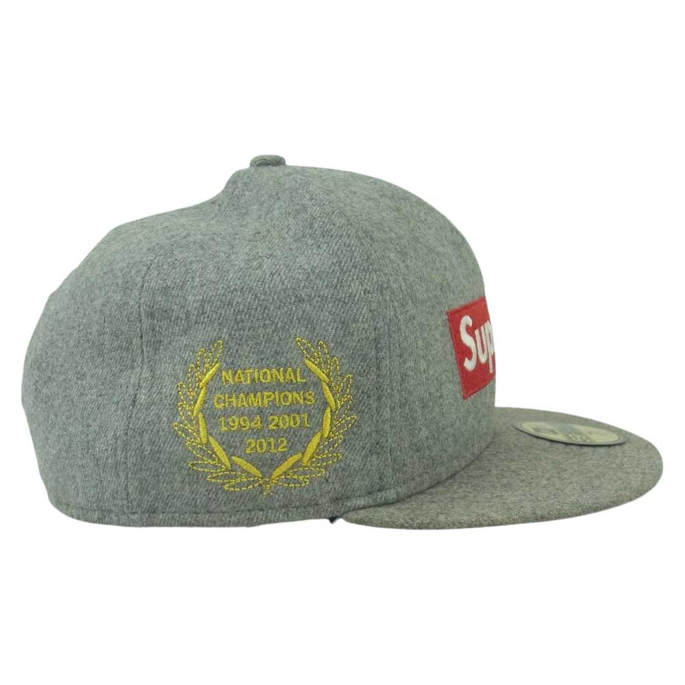 Supreme シュプリーム 12SS New Era National Champion Box Logo Cap