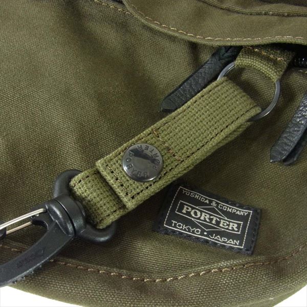 PORTER ポーター キャンバス ロゴ ワンポイント ストラップ ショルダー