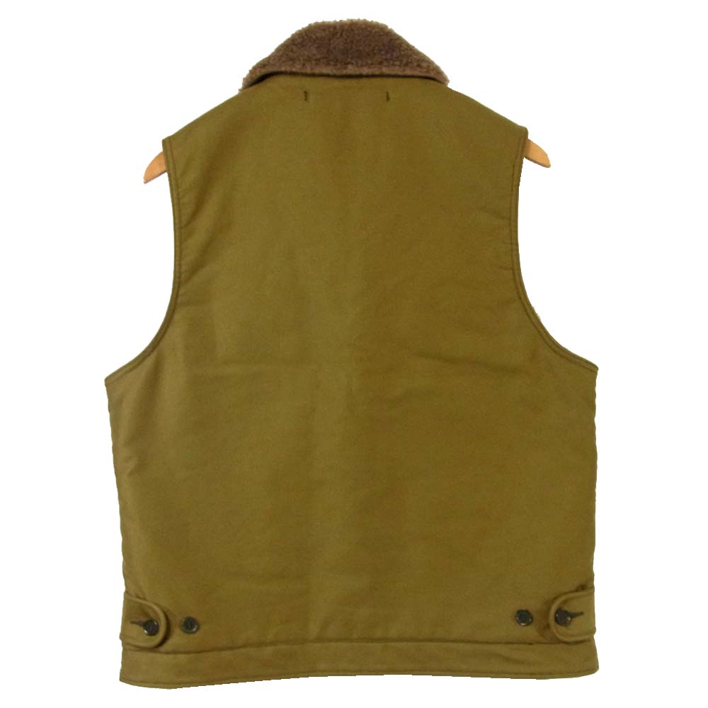 IRON HEART アイアンハート N-1 TYPE DECK VEST ウール アルパカ ボア