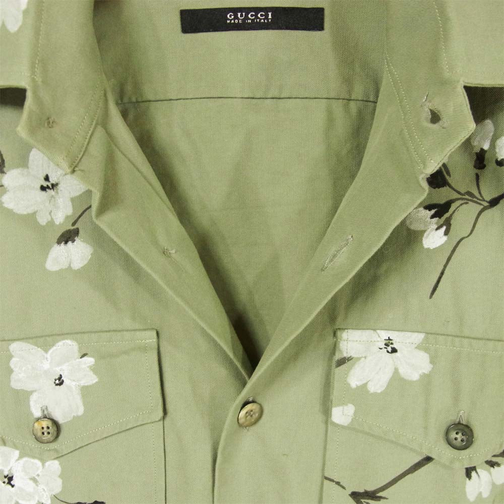GUCCI グッチ 03SS 国内正規品 トムフォード期 花柄 フラワーペイント