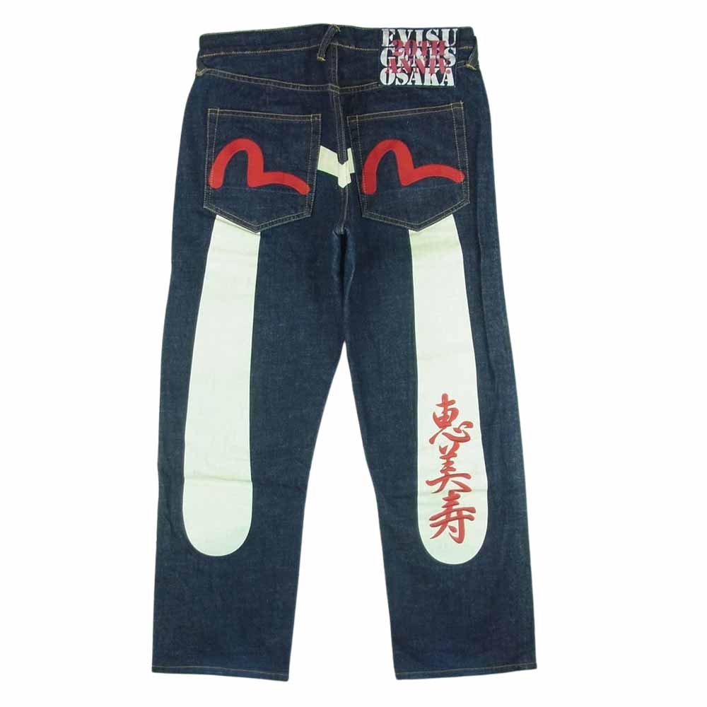 EVISU エヴィス 20周年 大黒 カモメ ヘリテージ デニム パンツ