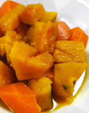 かぼちゃ人参のほっこり煮｜旬を味わう（お手軽レシピ）｜JAグループ