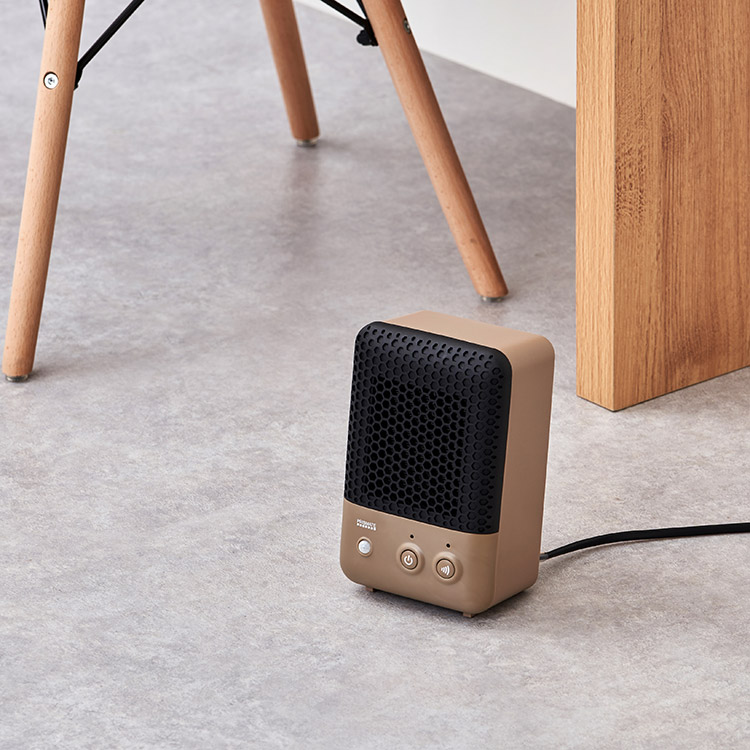 人感センサー付 セラミックファンヒーター PR-WA023 | PRISMATE