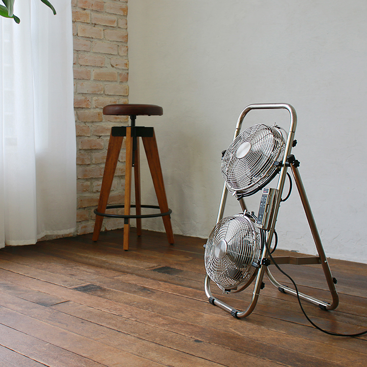 メタルデュアルファン 8インチ リモコン付 PR-F033 | PRISMATE