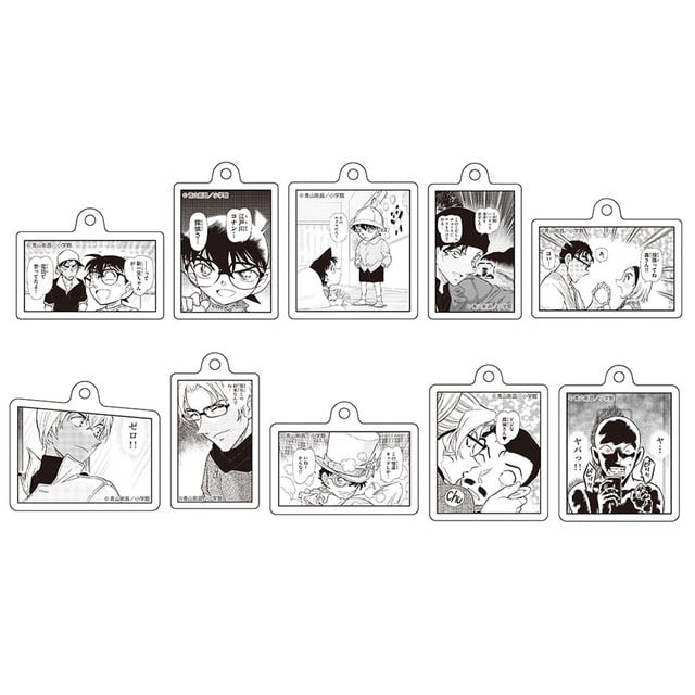 名探偵コナン』AGF2019 コマカットアクリルキーホルダー 全10種